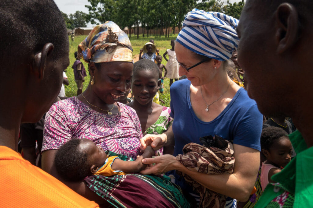 IMB missionary Dr. Heidi Haun sees patients in Nalerigu, Ghana. IMB Photo